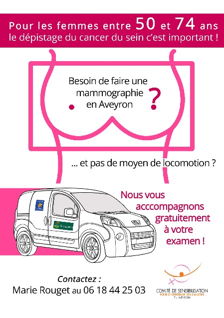 co-voiturage mammographies co-voiturage-mammographies